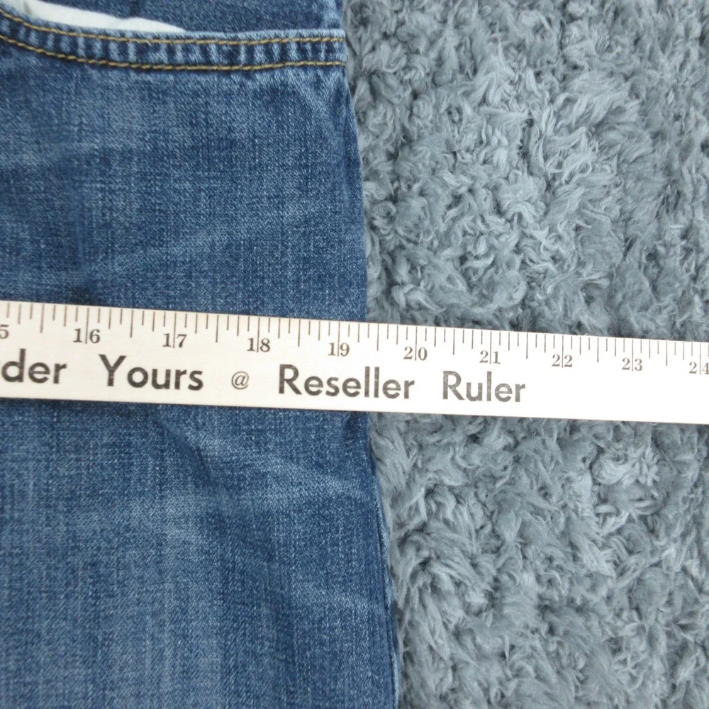 Levis 514 Jeans Mens 38x32 Blue Straight Leg Denim Medium Wash Classic 37x31*